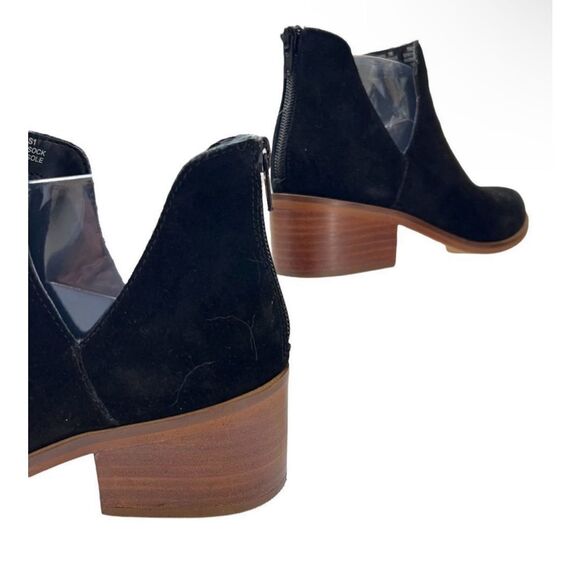 Steve Madden Ankle Bootie Size 7M Black Suede The Lancaster - Picture 6 of 8